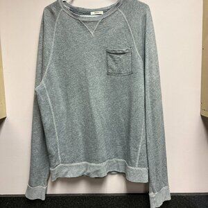 Abercrombie And Fitch Light Sweatshirt Shirt Gray Muscle XL Mens Extra Large